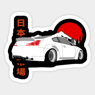 Infiniti G35 Coupe JDM Style Sticker